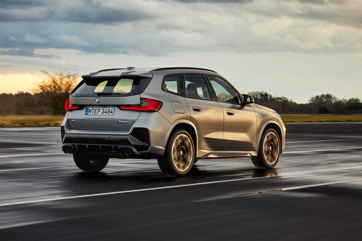 2024 BMW X1 M35i rear 3/4