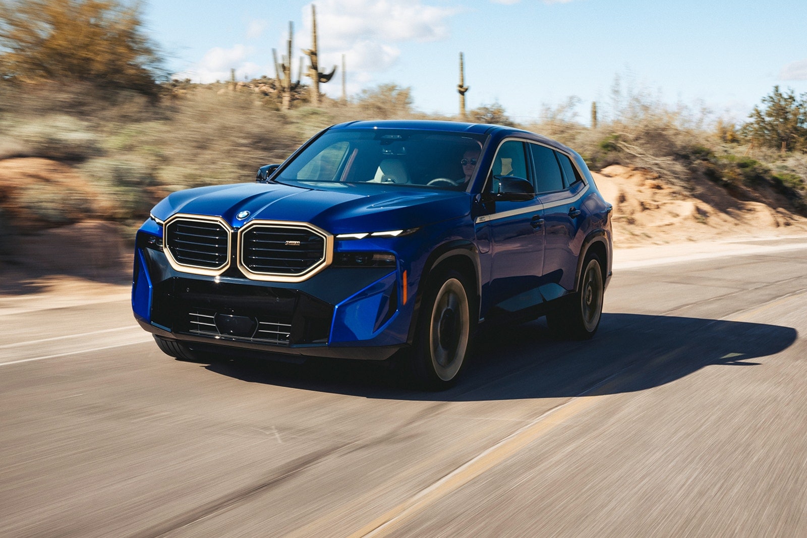 2023 BMW XM exterior action shot