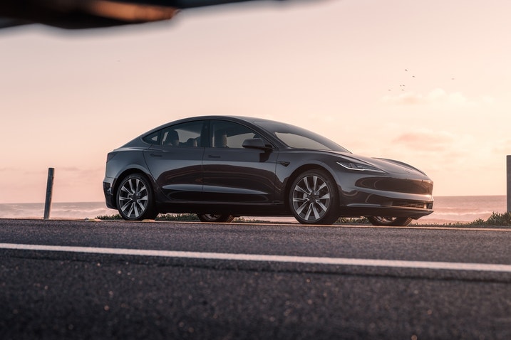 2024 Tesla Model 3 front 3/4