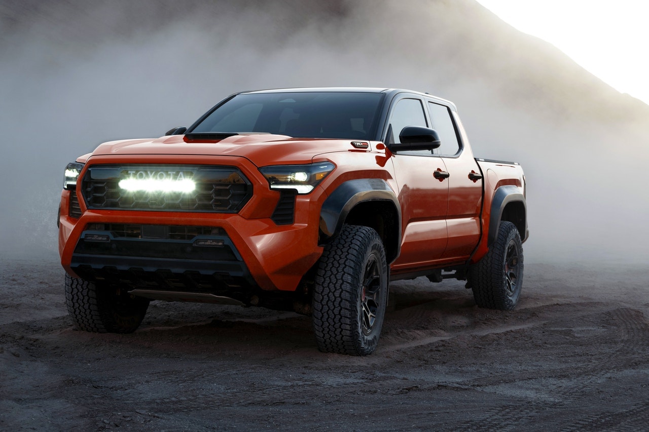 2025 Toyota Arrives with Red Front Tow Hooks, Not Much Else