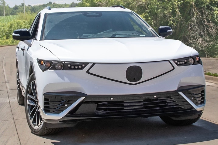 2024 Acura ZDX hard front in spy shot