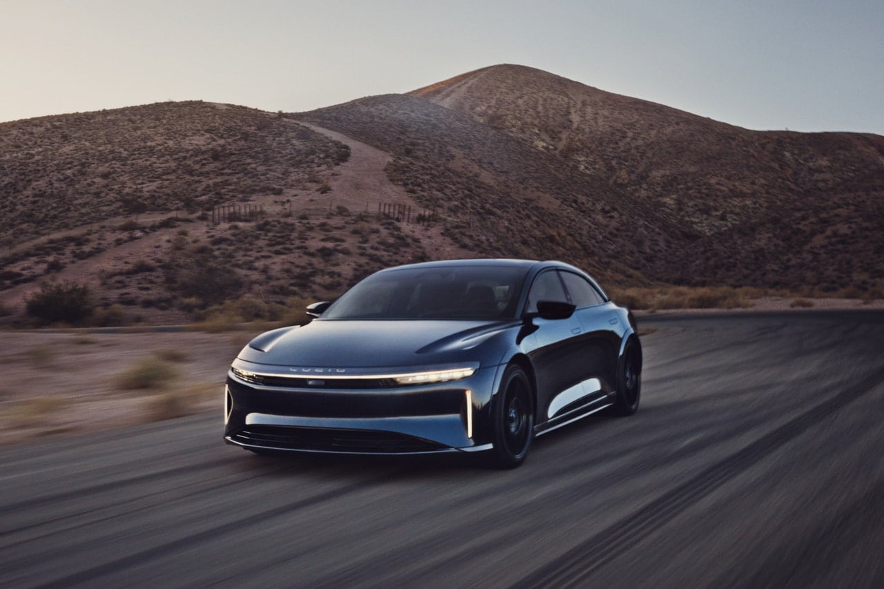 2024 Lucid Air Sapphire front