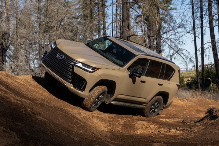 2025 Lexus LX 700h off-road