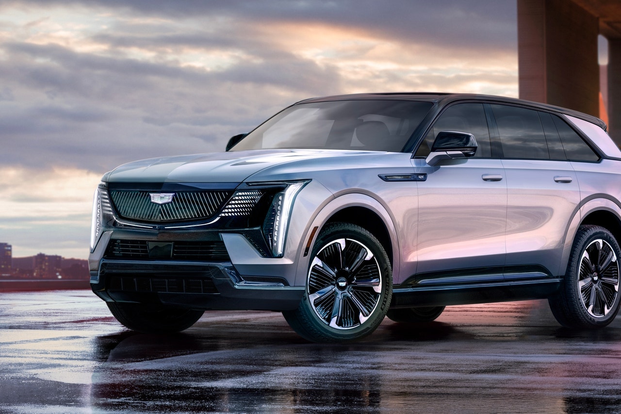2025 Cadillac Escalade IQ front three-quarter