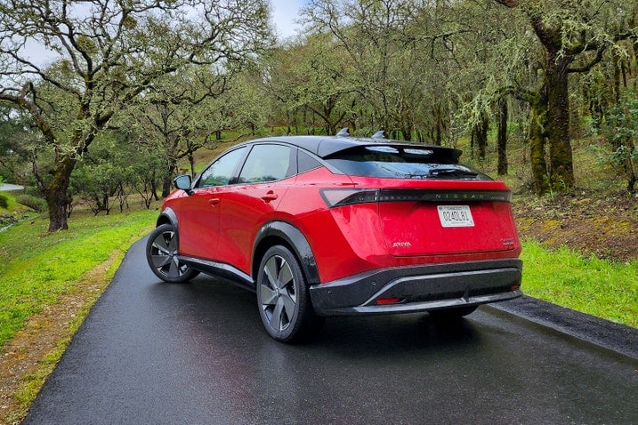 2023 Nissan Ariya rear