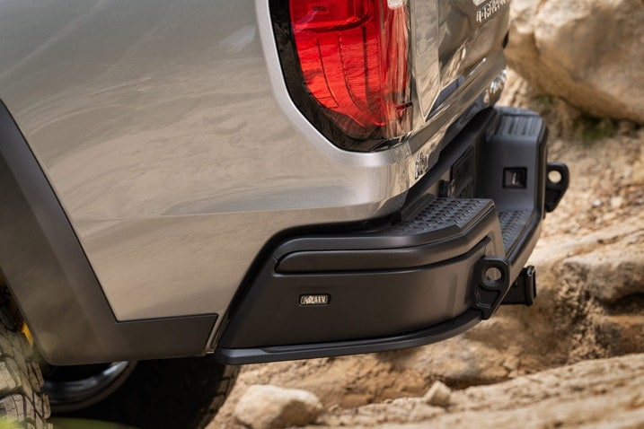 2024 GMC Canyon AT4X AEV bumper detail