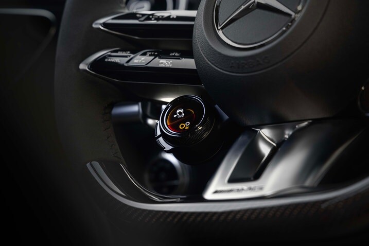 2024 Mercedes-AMG C 63 E Performance Steering Wheel Select Knob
