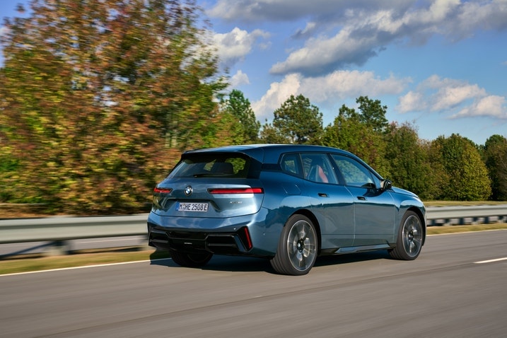 2026 BMW iX driving
