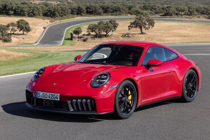 2025 Porsche 911 GTS front 3/4