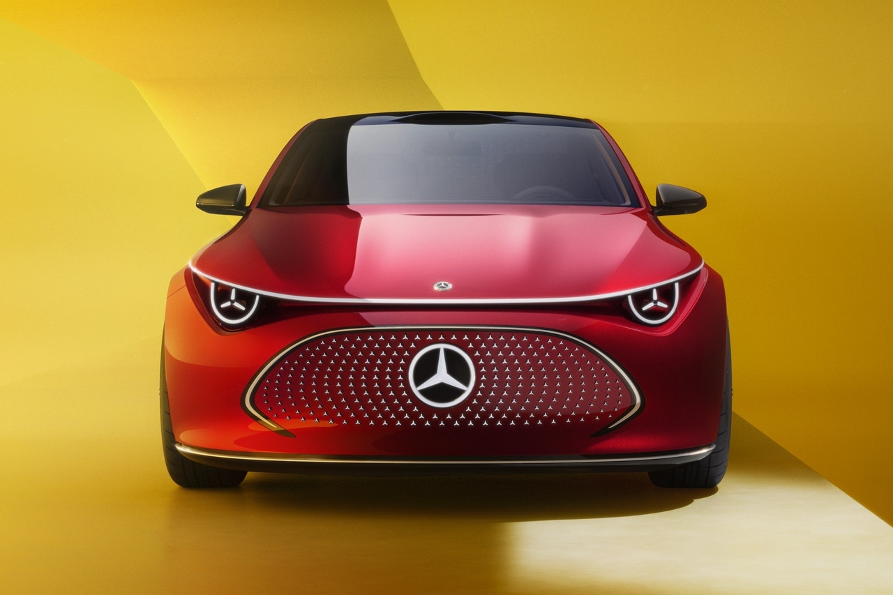Mercedes Concept CLA Class hard front