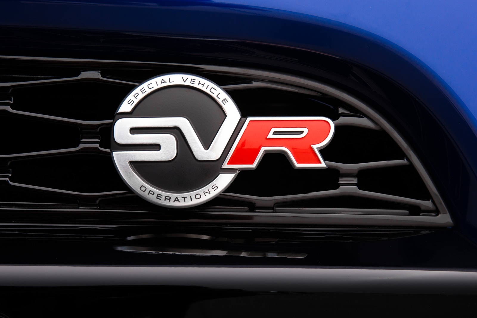 Range Rover Sport SVR exterior badge