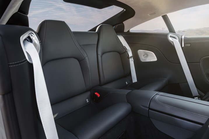 Mercedes-AMG GT Coupe rear seats