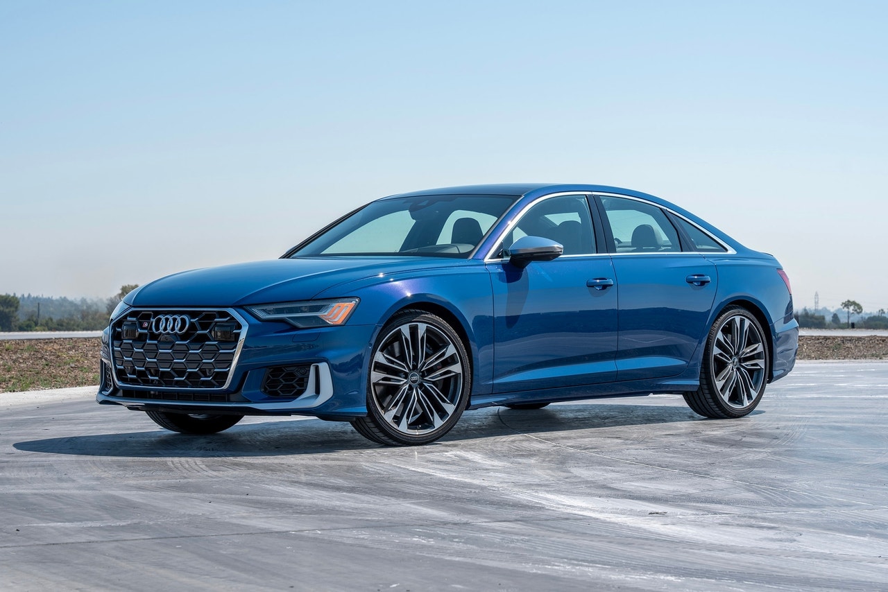 2024 Audi S6 front 3/4