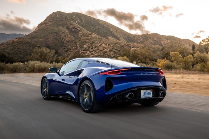 2024 Lotus Emira driving