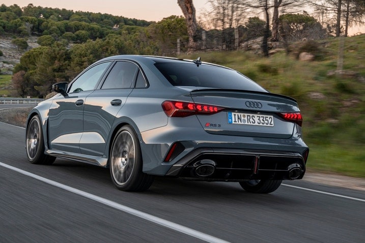 2025 Audi RS 3 rear 3/4