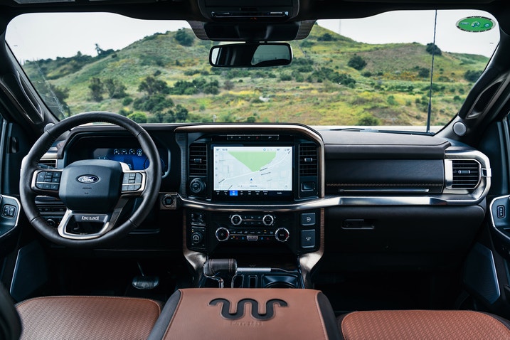 2024 Ford F-150 interior