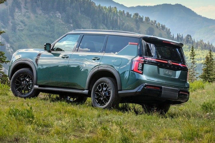 2025 Nissan Armada Pro-4X rear 3/4