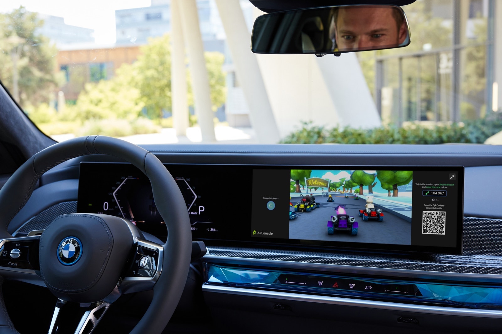 2023 BMW 7 Series touchscreen