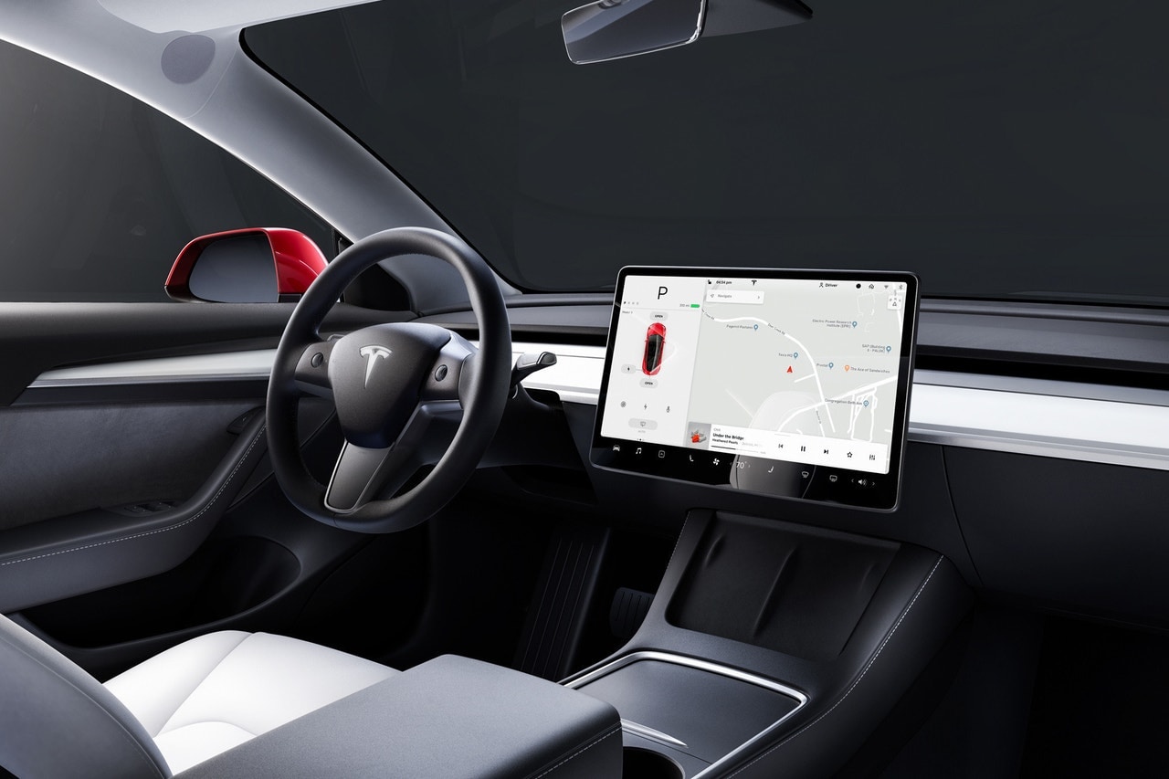 2023 Tesla Model 3 interior