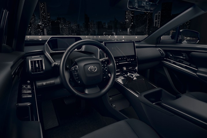 2025 Toyota bZ4X interior