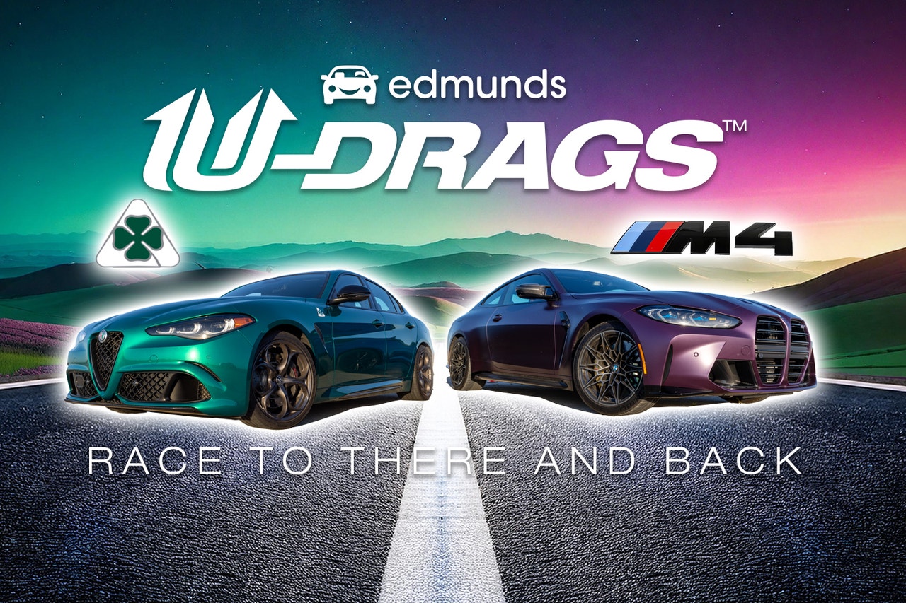 U-Drag Alfa Romeo Giulia Quadrifoglio vs BMW M4 Competition
