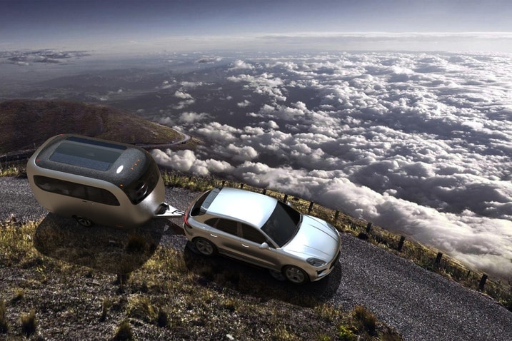 Airstream Studio F.A. Porsche camper concept