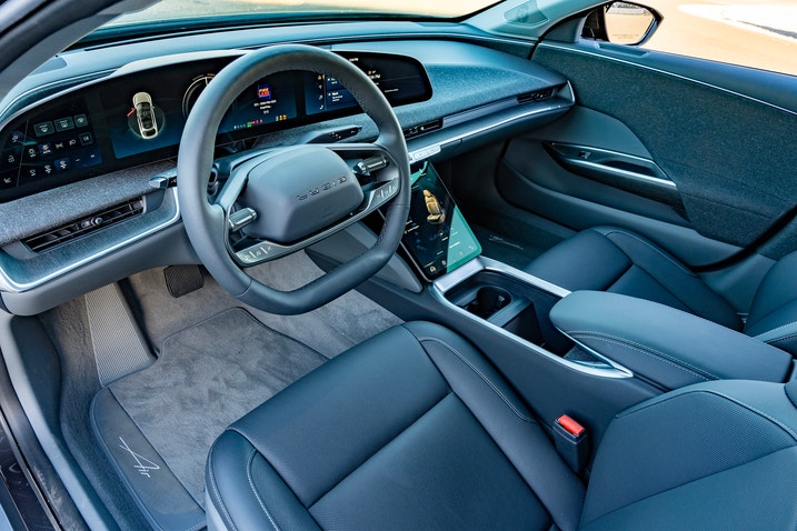 2025 Lucid Air Pure interior
