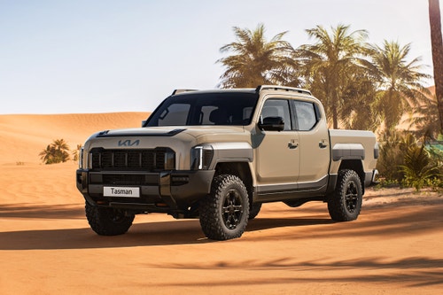 4WD KIA 2025 TASMAN X-PRO는 호주에서 출시 될 준비가되었습니다.