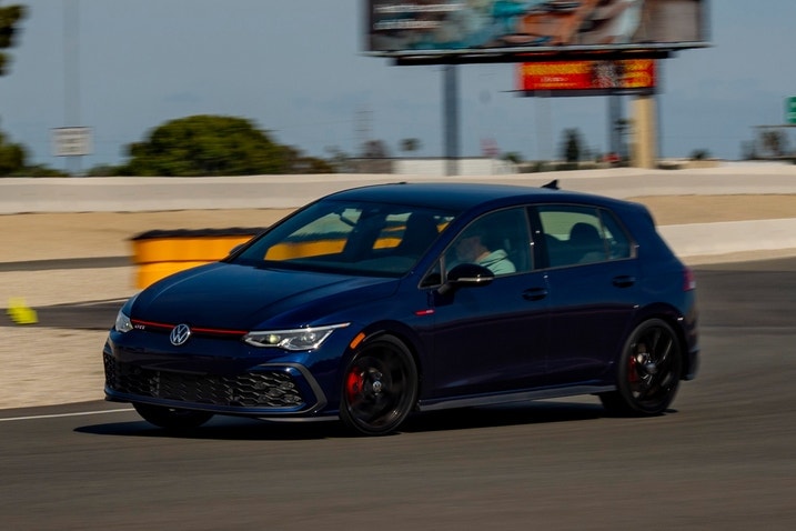 2024 Volkswagen Golf GTI driving