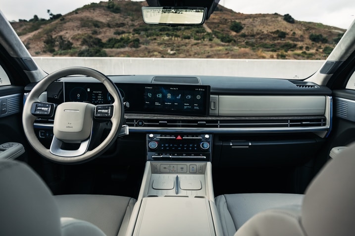 2024 Hyundai Santa Fe Hybrid dashboard