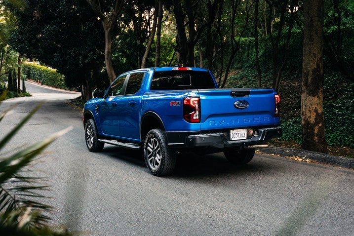2024 Ford Ranger rear 3/4