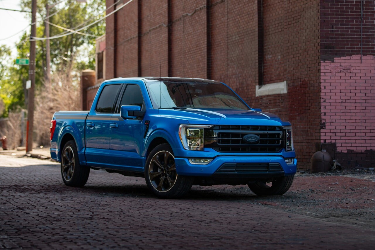Ford F-150 FP700 package front 3/4