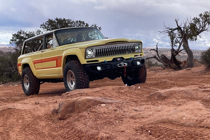 1978 Jeep Cherokee 4xe Concept front