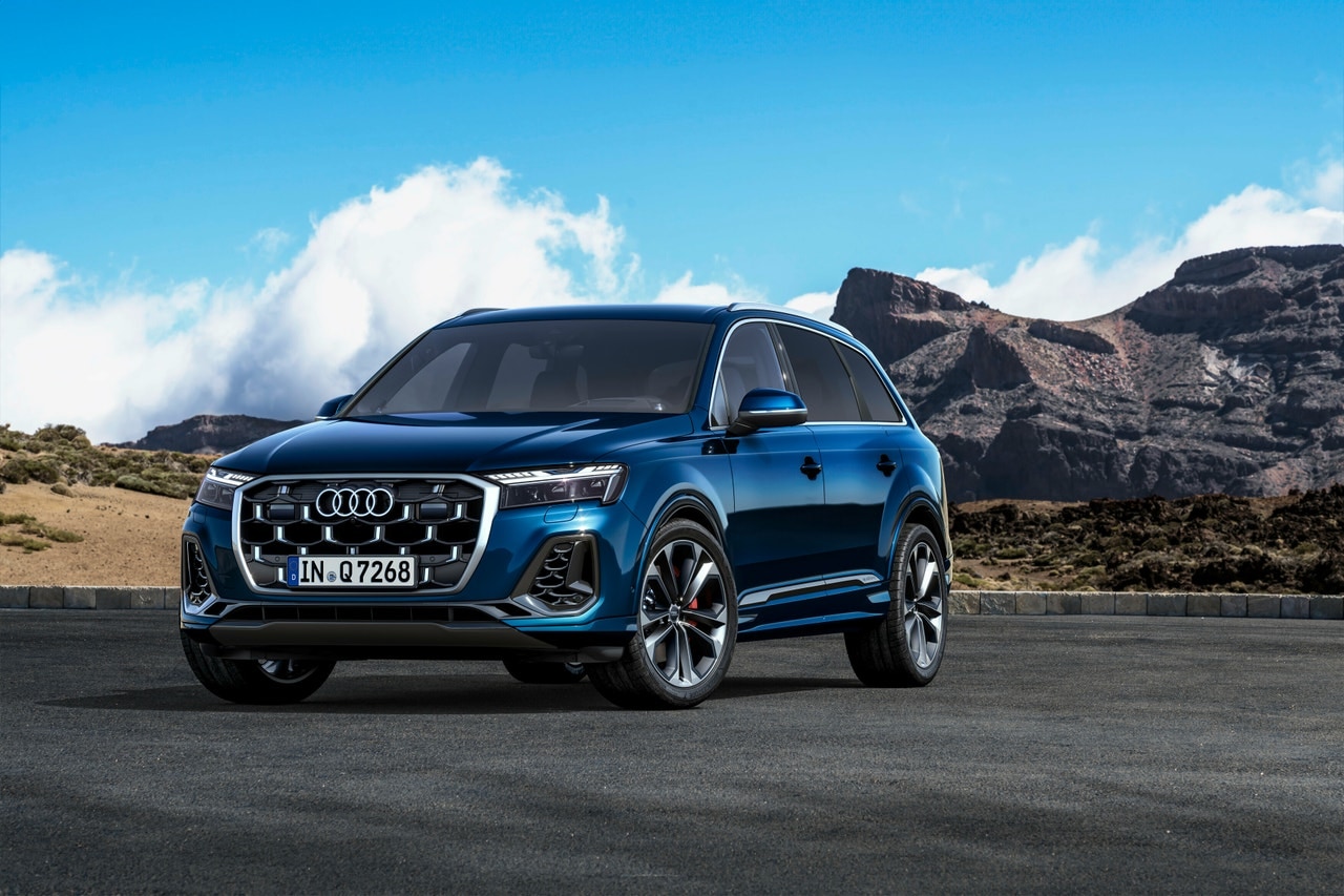 Refreshed Audi Q7 front