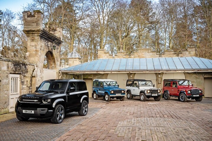 Land Rover Defender 90 SWB family