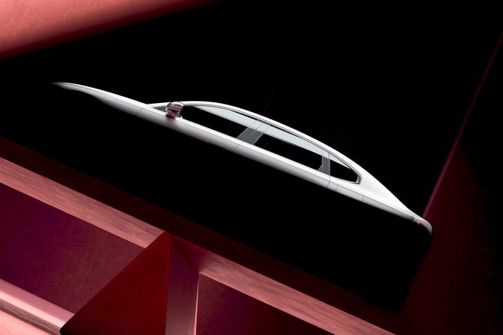 Volvo ES90 Teaser Image overexposed