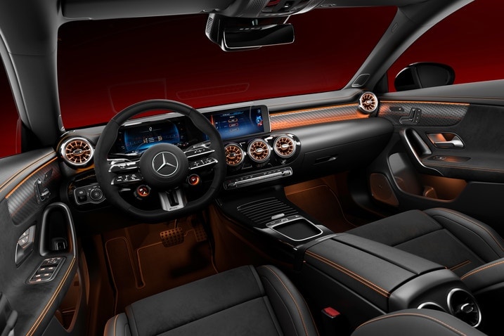 2024 Mercedes Benz AMG CLA 45 S Edition 1 interior