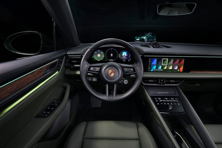2025 Porsche Macan EV 4S interior