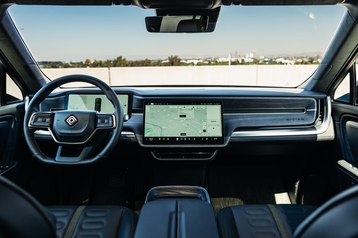 2025 Rivian R1S interior