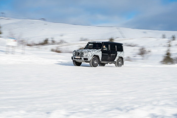 2025 Mercedes-Benz G-Class Prototype front