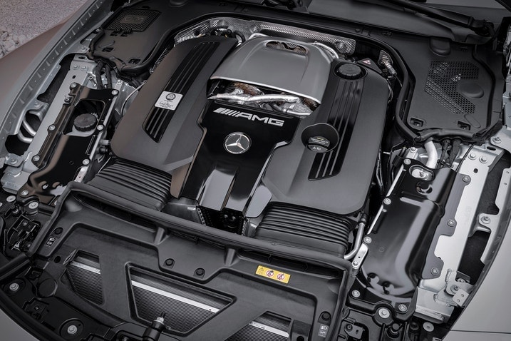 2024 Mercedes-Benz AMG GT Coupe engine