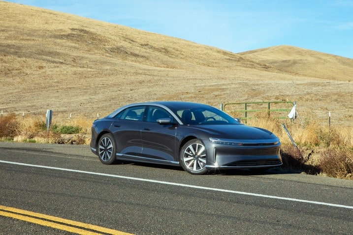 2022 Lucid Air front