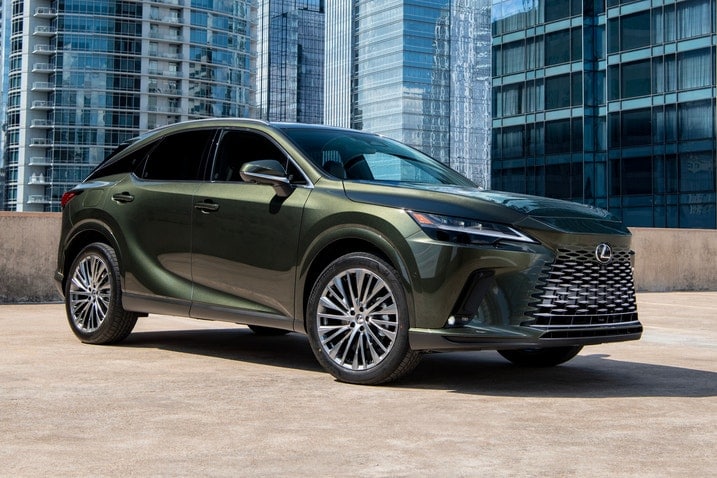 2024 Lexus RX 450h+ front 3/4