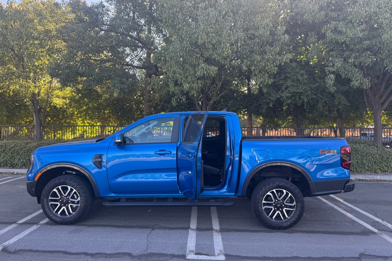 2024 Ford Ranger rear doors