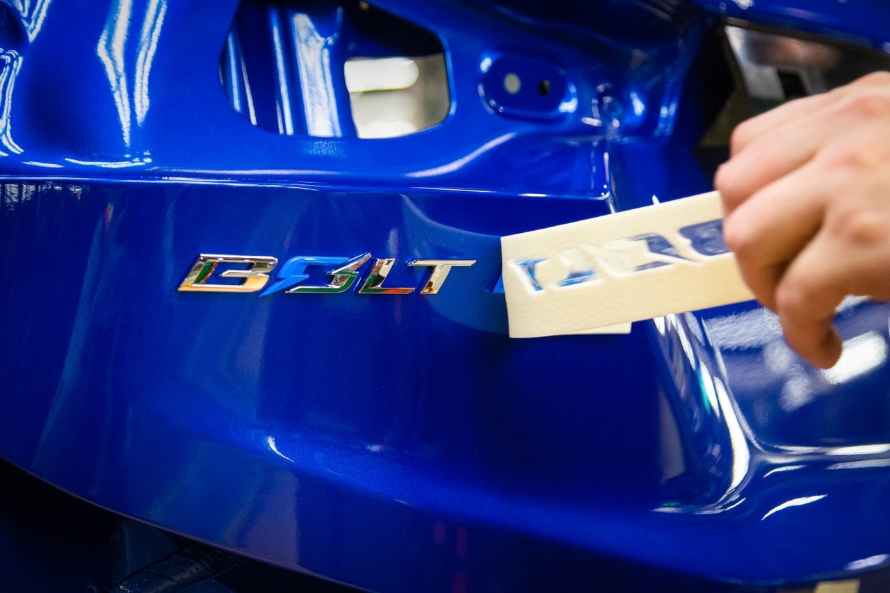 Chevrolet Bolt EV badge