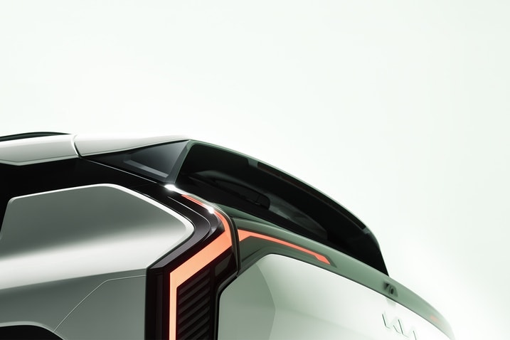 2025 Kia EV3 rear window
