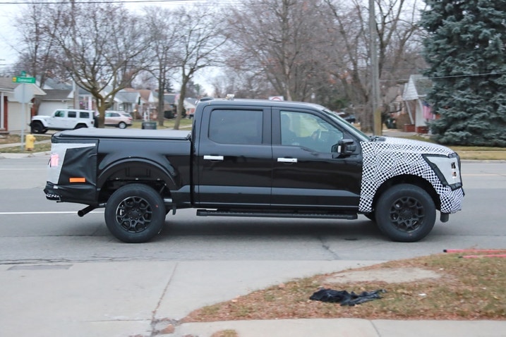 2024 Ford F-150 profile