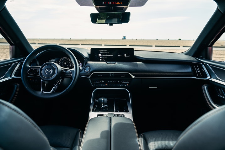 Mazda CX-90 PHEV dashboard