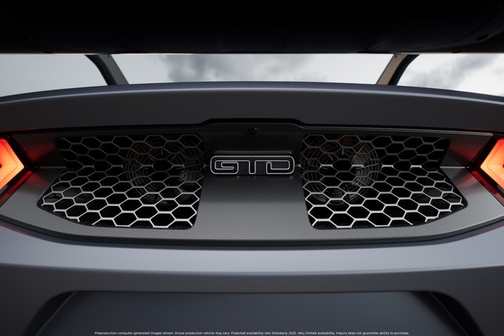2025 Ford Mustang GTD rear