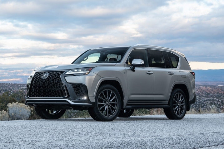 2024 Lexus LX front